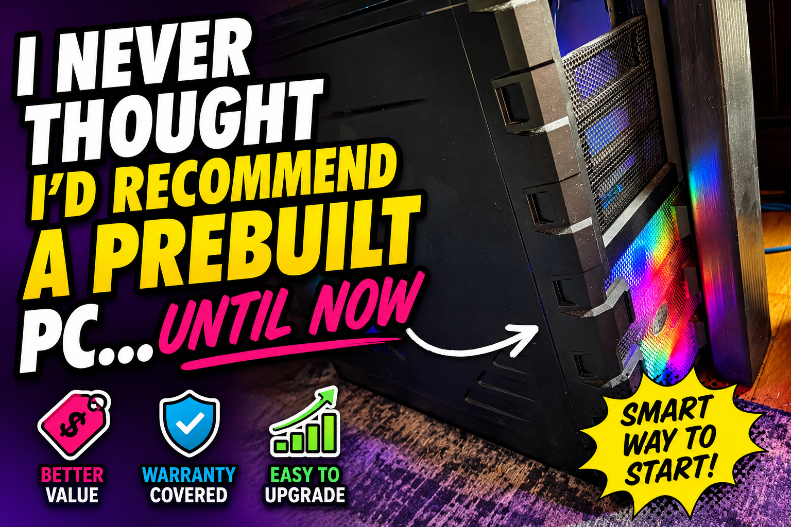 I Never Thought I'd Recommend a Prebuilt PC...Until Now