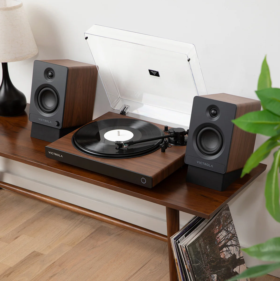 Victrola Launches Wave Bluetooth Turntable in New Walnut Finish