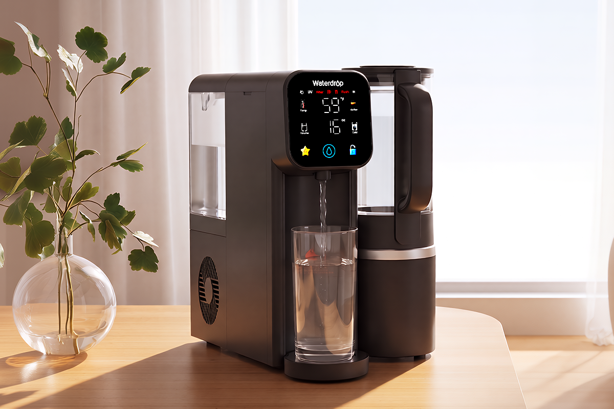 Waterdrop M6CG Brings Hot, Cold and Mineral RO Water to the Countertop