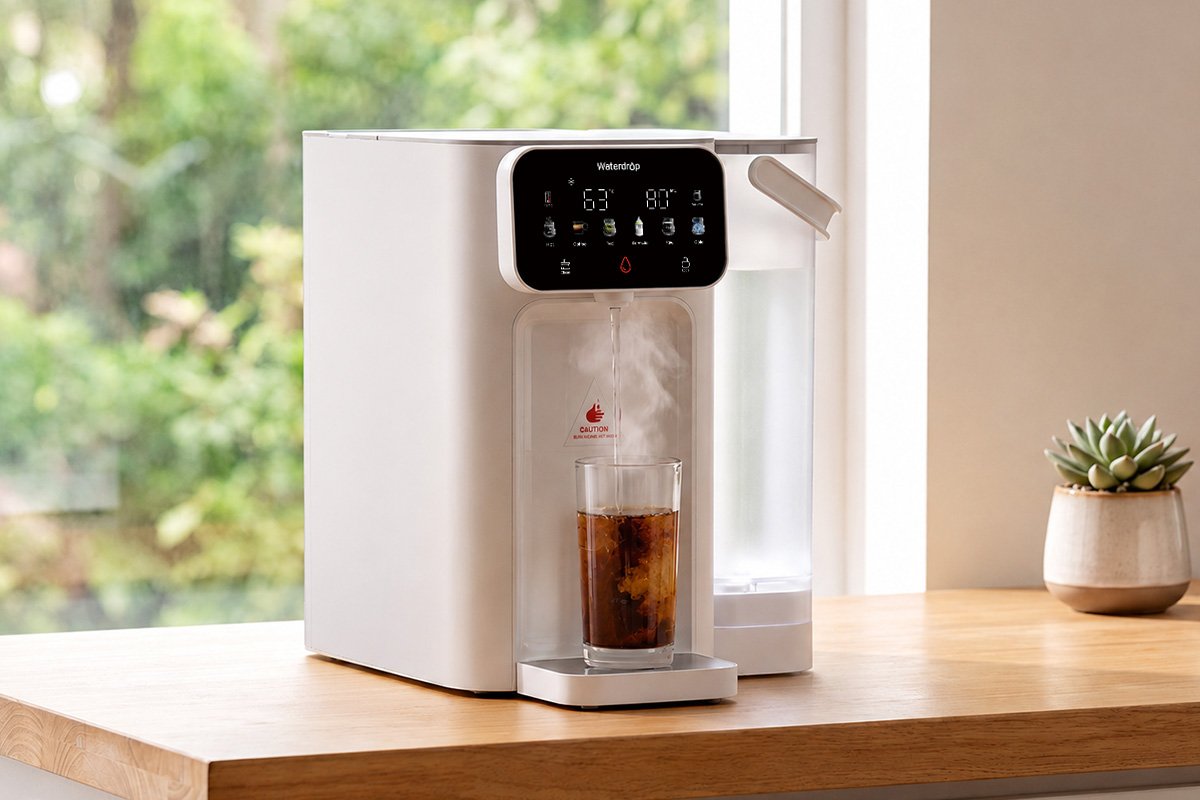 Waterdrop Launches CT01 Instant Hot &amp; Cold Countertop Water Filter