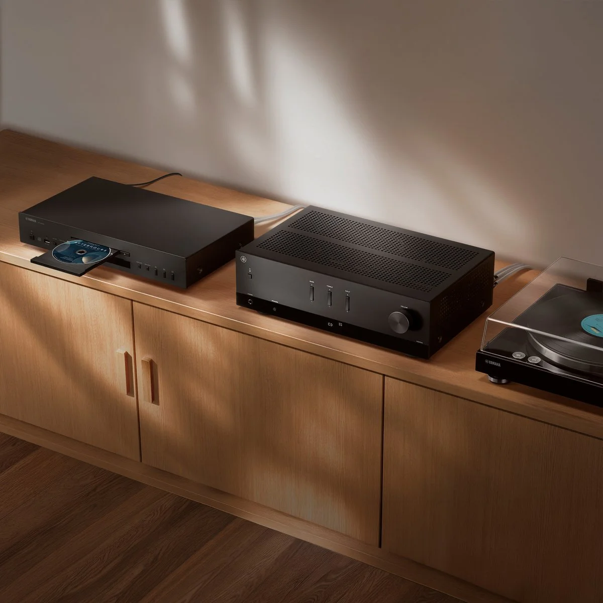 Yamaha R200A Stereo Receiver Brings 100W Per Channel and a Phono Input