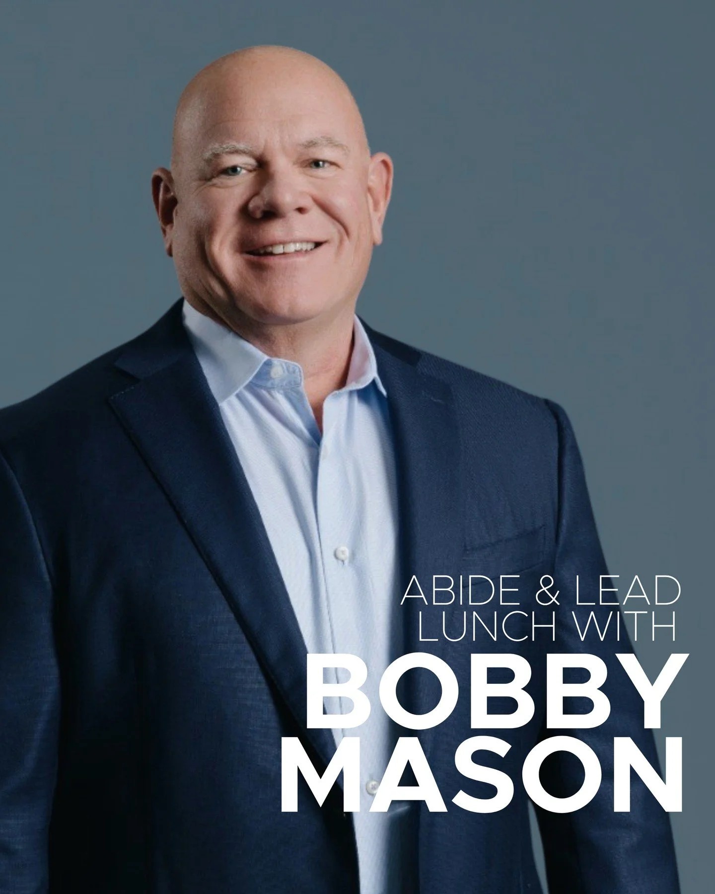 This October, we&rsquo;re gathering the Abide &amp; Lead community for a meaningful time of learning, connection, and encouragement.

We&rsquo;re excited to hear from Bobby Mason as he shares lessons from his leadership journey and the culture he&rsq