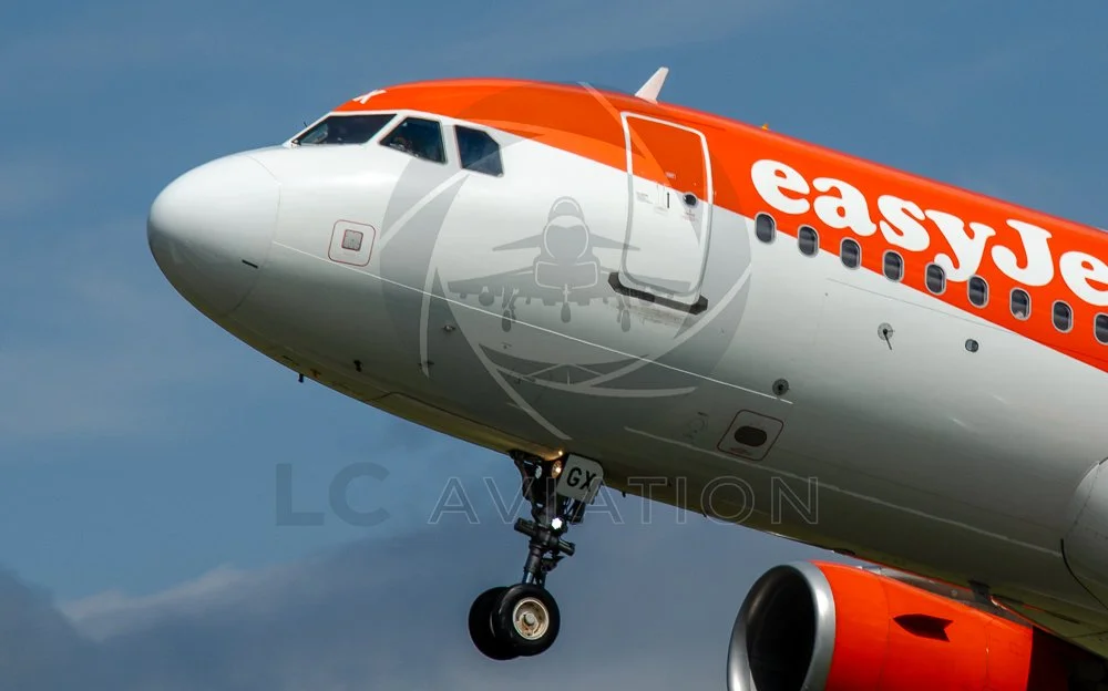 EasyJet A-320 On Departure From Bristol (EGGD) Reg Unknown