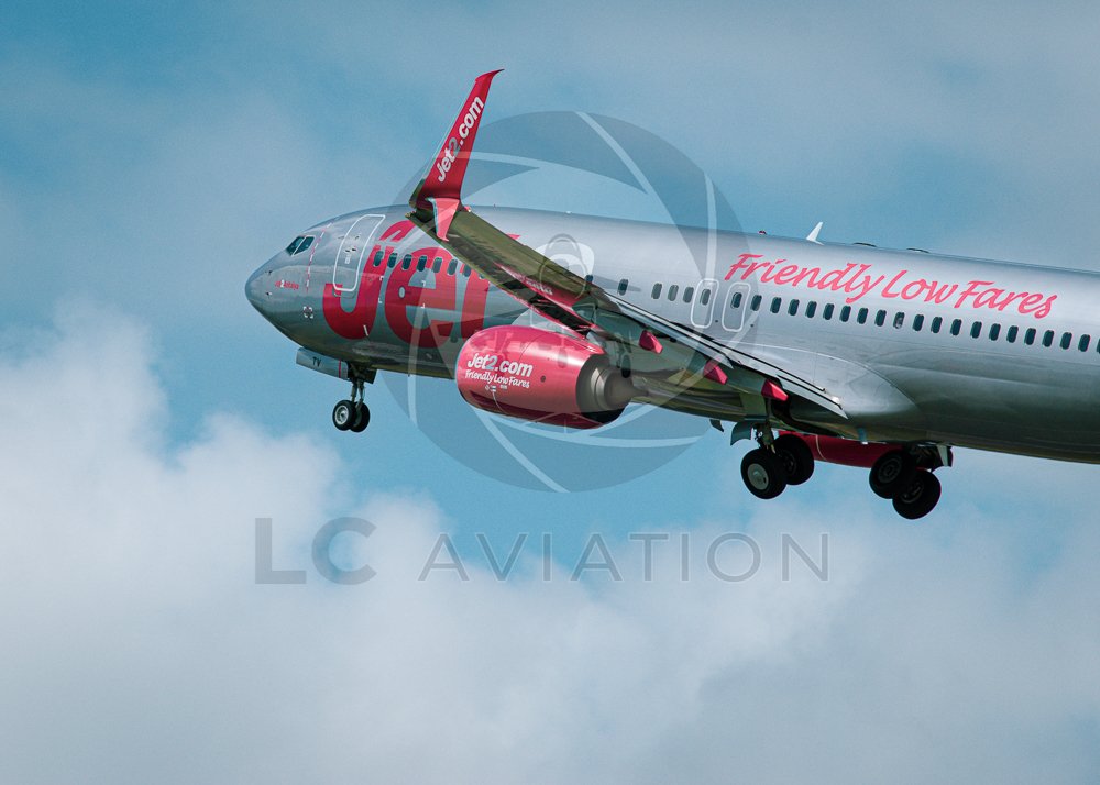 Jet2 Boeing 737-800 on Departure from Bristol (EGGD) G-DRTV