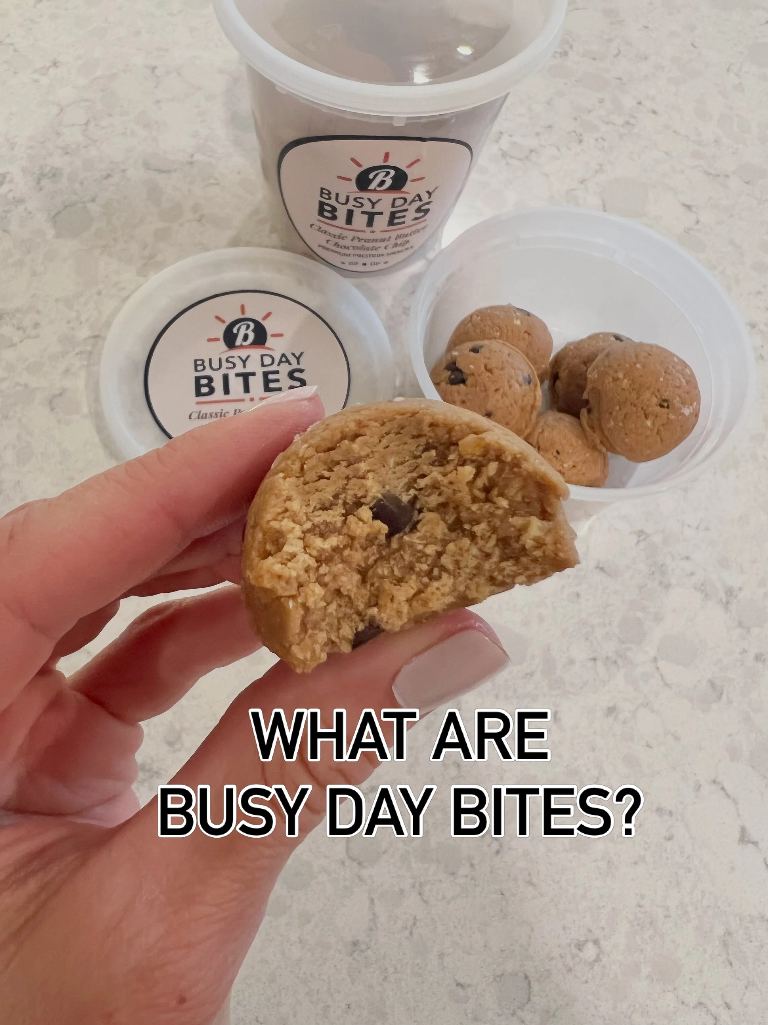 Busy Day Bites were created for those moments when life is moving fast, and you need something that works just as hard as you do.

Whether you&rsquo;re heading out the door in the morning, packing lunches, squeezing in a workout, shuttling kids to ac