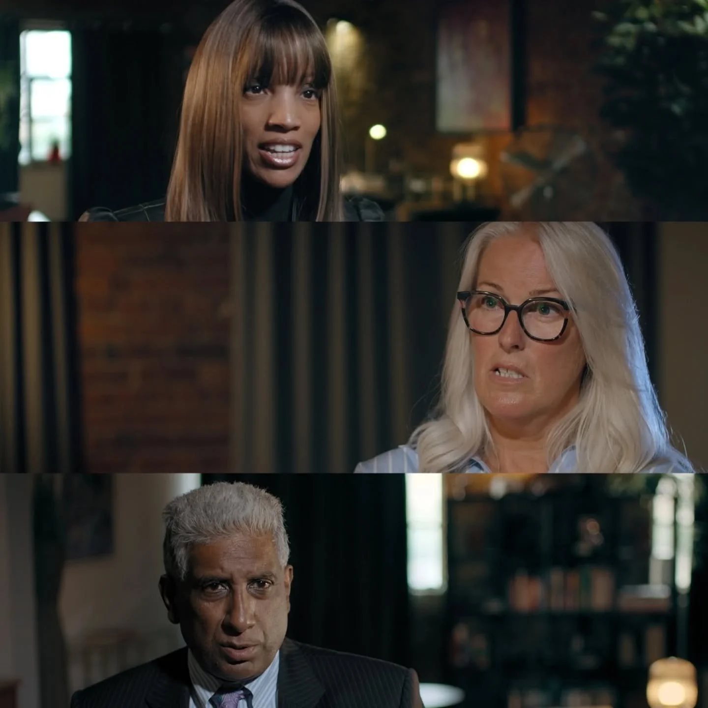 Some talking head stills from @channel4 Social Media Monsters, another of the projects I've graded since joining @core_post. I spend a lot of my days with true crime podcasts on in the suite so getting to work on a show like this was really fun but t