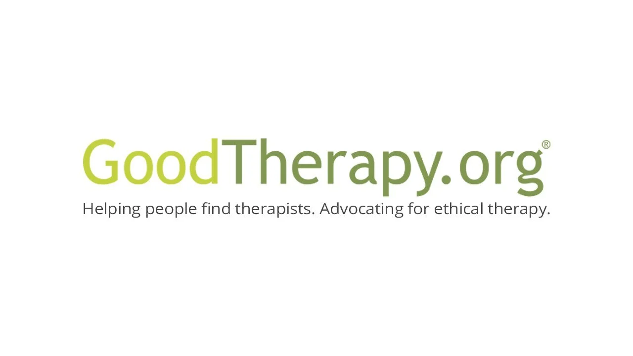 Logo of GoodTherapy.org with the tagline 'Helping people find therapists. Advocating for ethical therapy.'