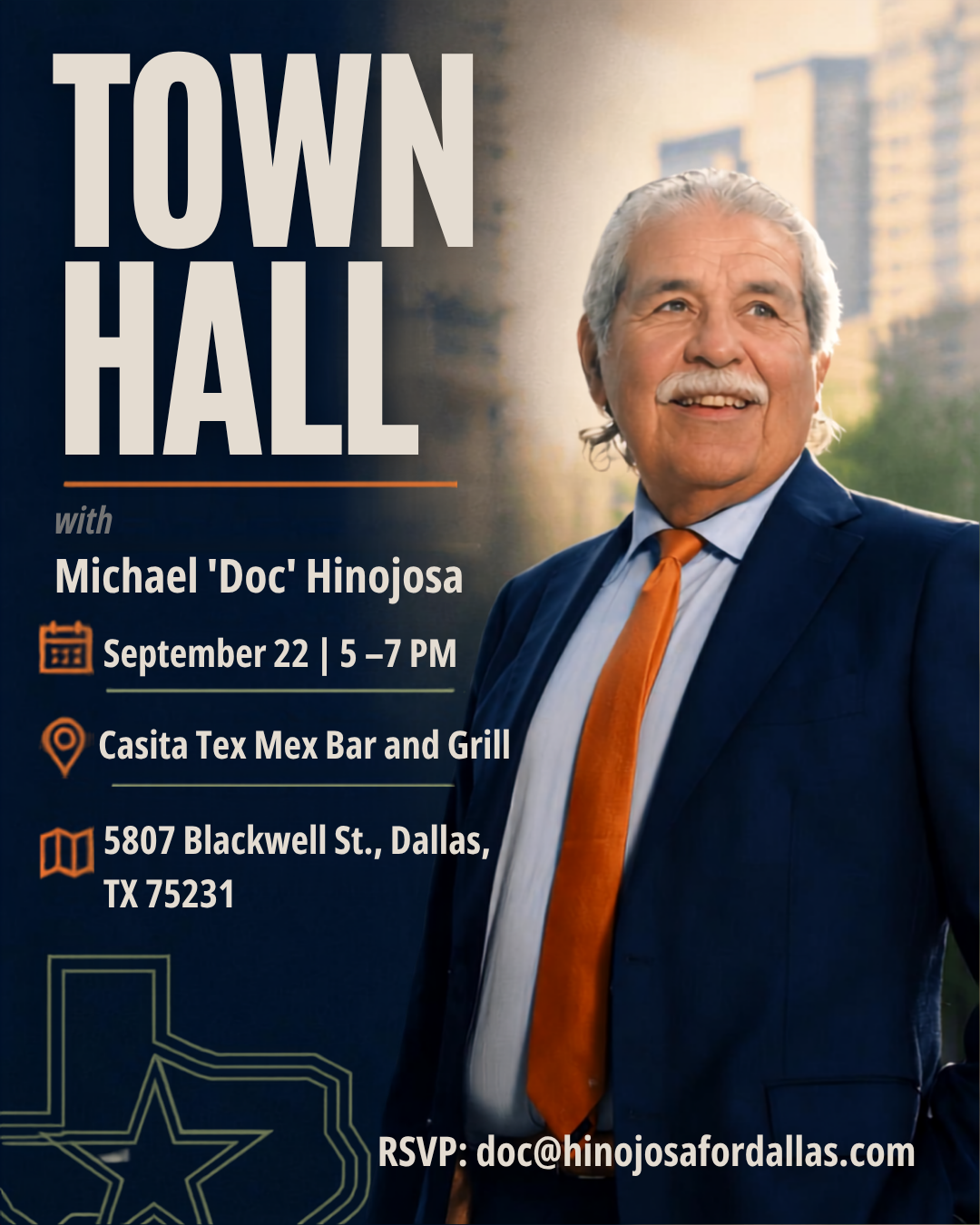 District 13 Town Hall with Michael 'Doc' Hinojosa