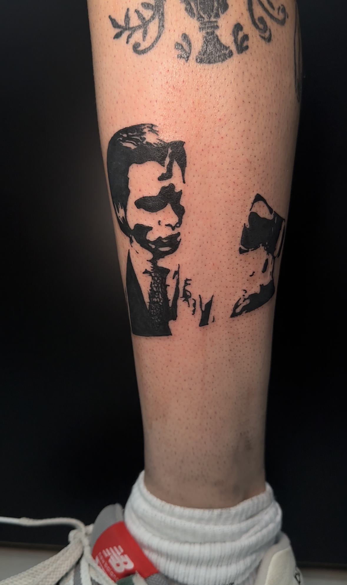 artwork and tattoo by Aiden DeLucia, Delucia Tattoo