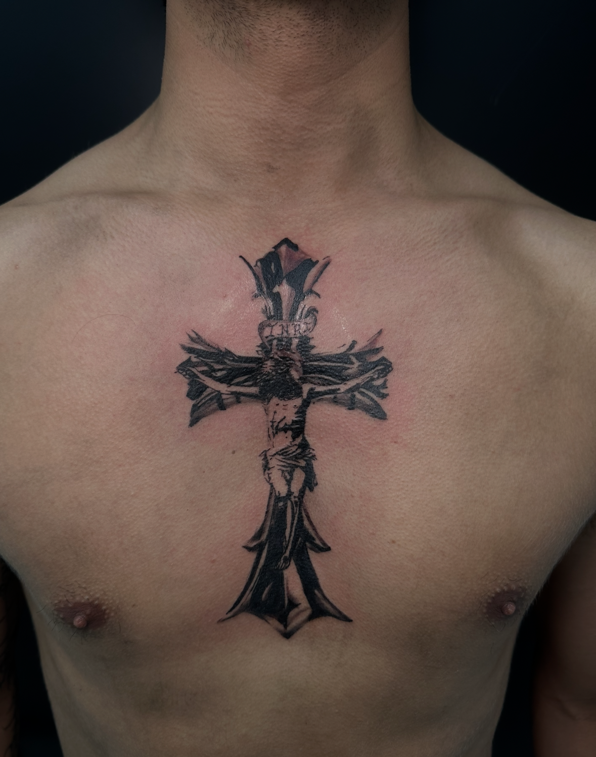 artwork and tattoo by Aiden DeLucia, Delucia Tattoo