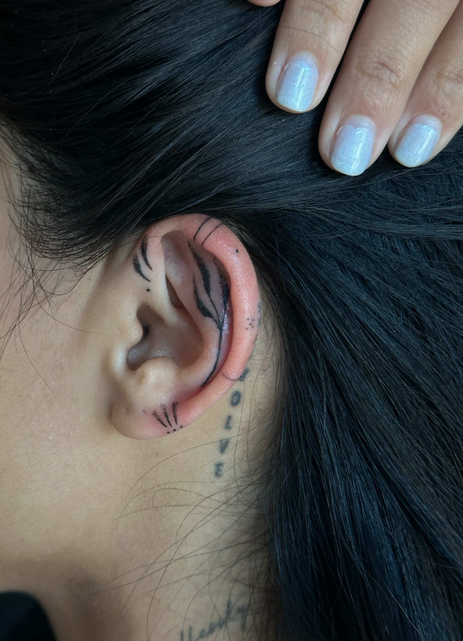 artwork and tattoo by Aiden DeLucia, Delucia Tattoo