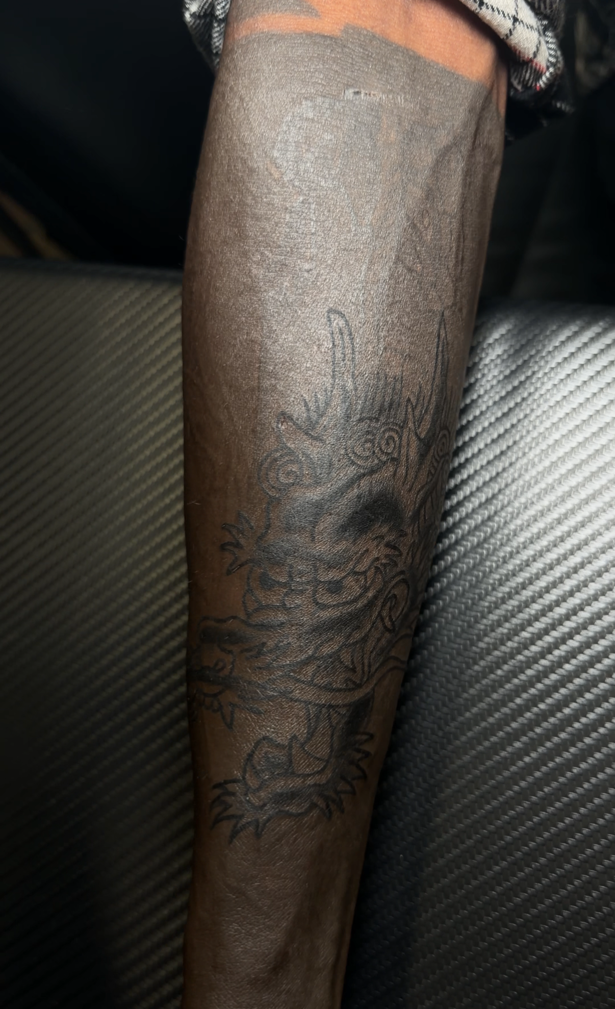 artwork and tattoo by Aiden DeLucia, Delucia Tattoo