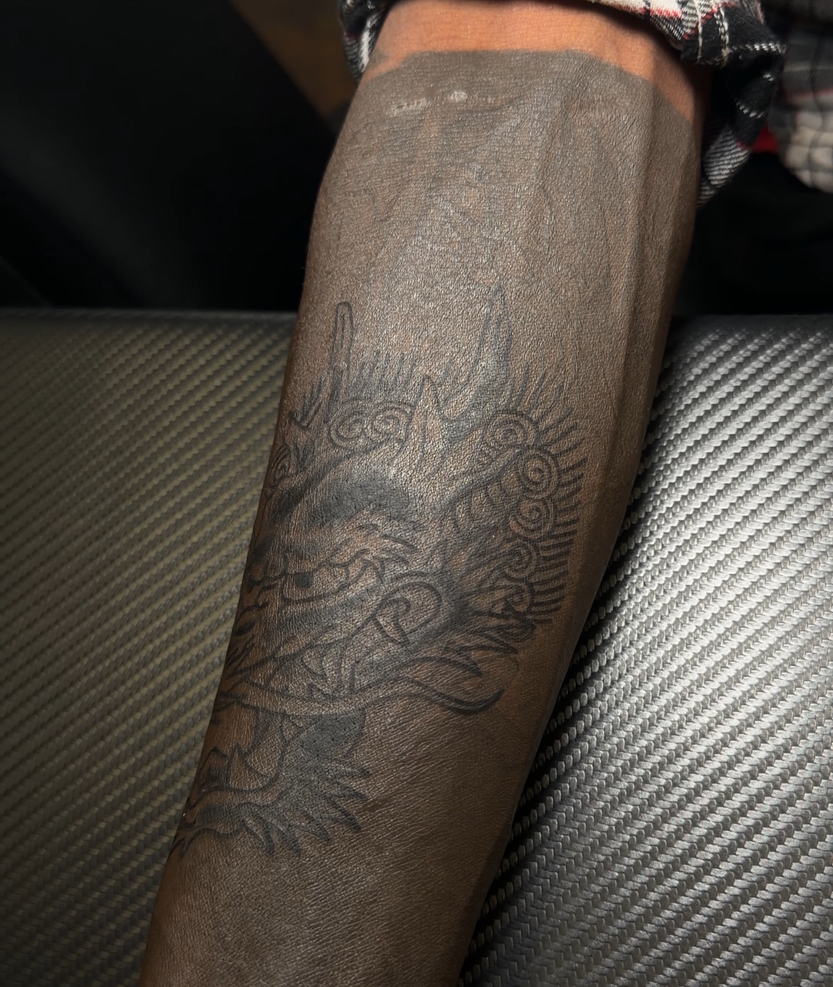artwork and tattoo by Aiden DeLucia, Delucia Tattoo