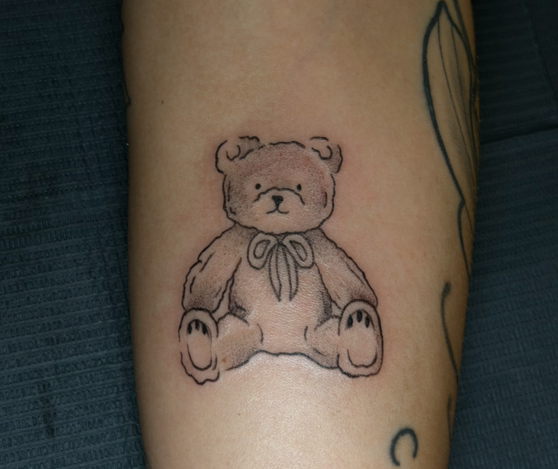 artwork and tattoo by Aiden DeLucia, Delucia Tattoo
