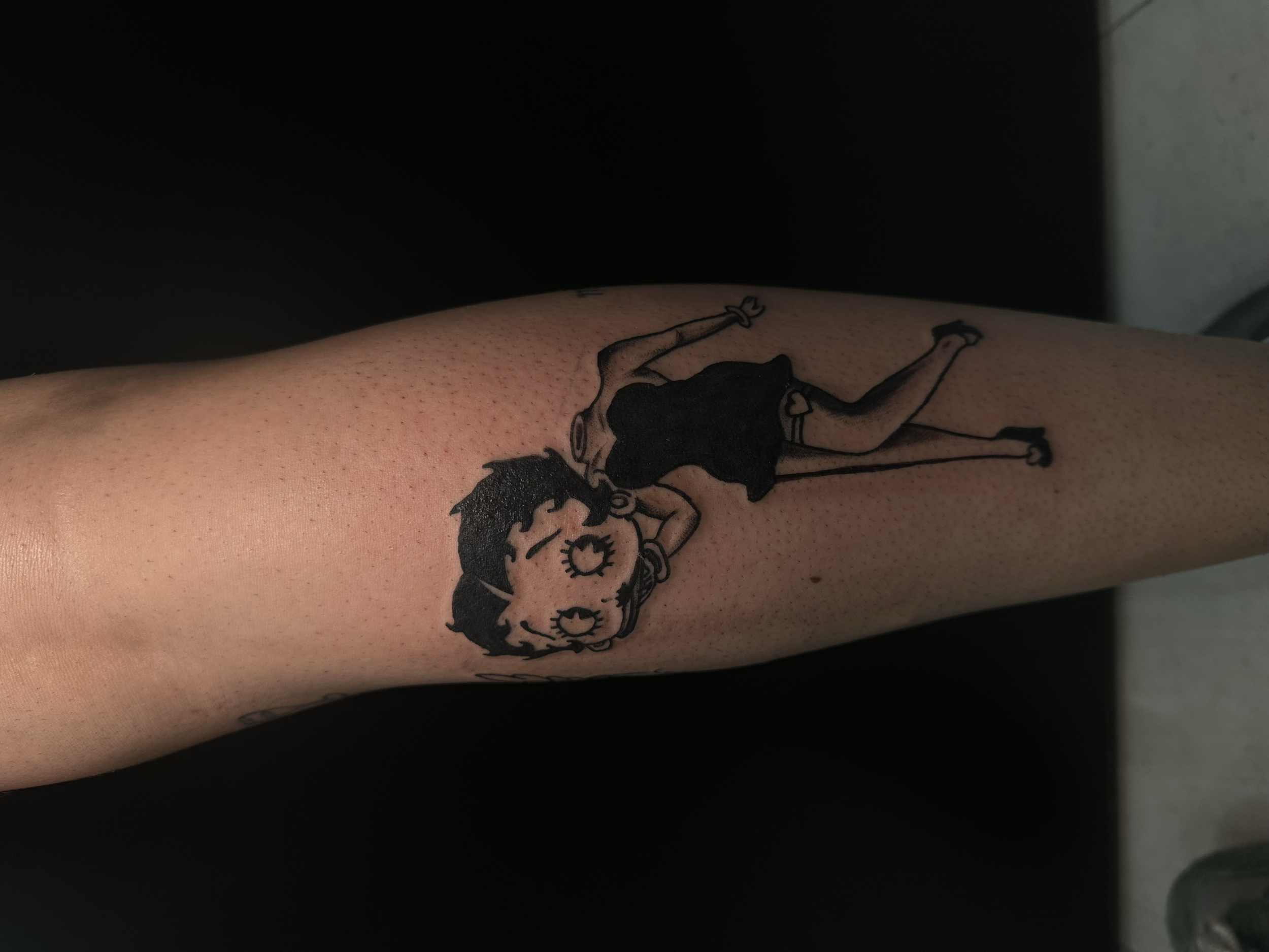 artwork and tattoo by Aiden DeLucia, Delucia Tattoo