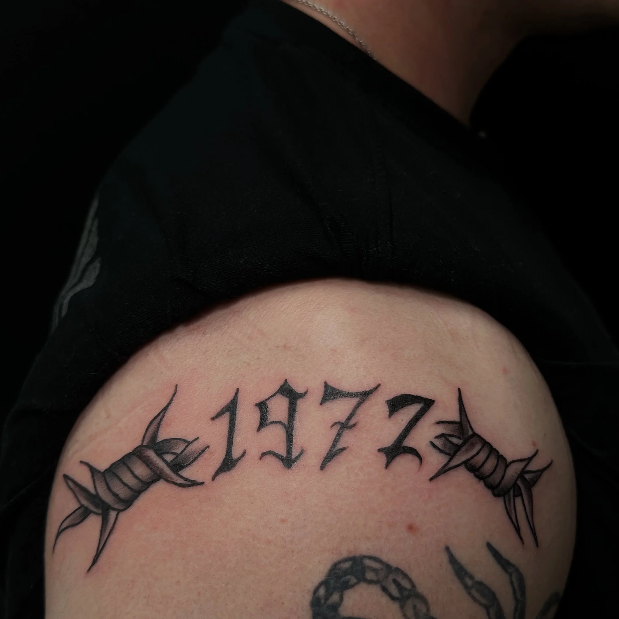 artwork and tattoo by Aiden DeLucia, Delucia Tattoo