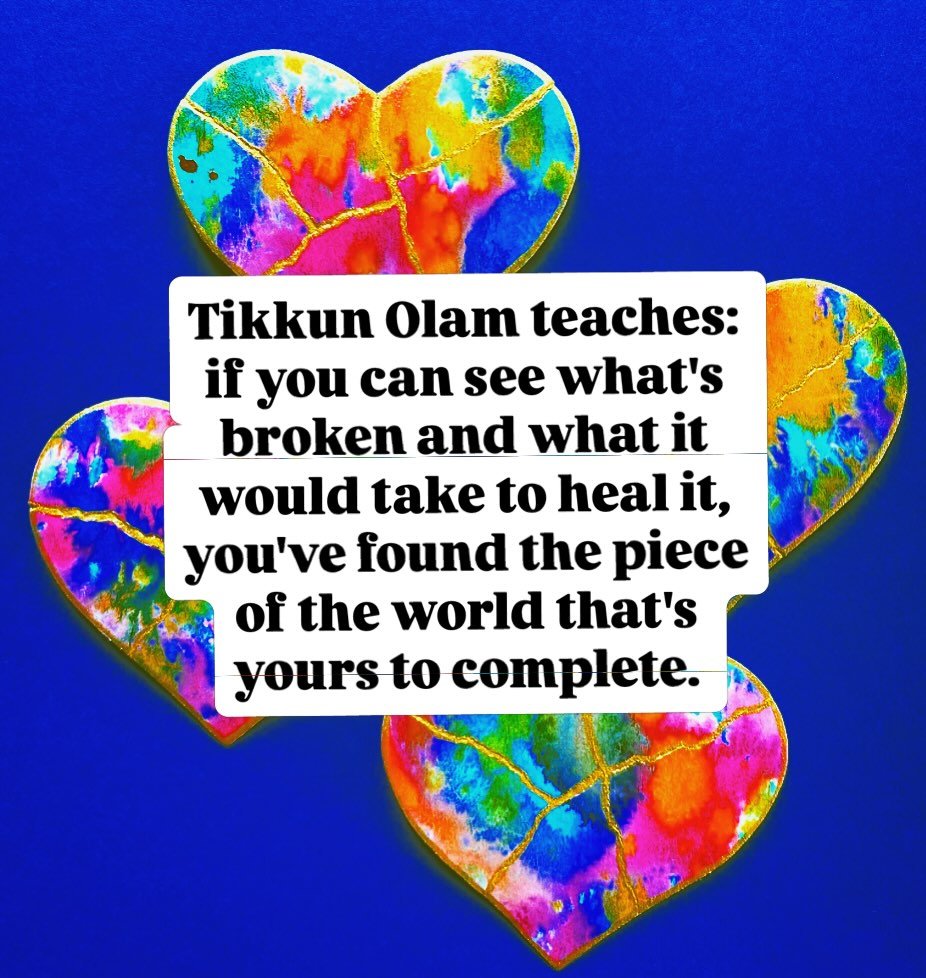 🌈This week: Pride, repair, and the Fourth of July.
Celebrating a country&rsquo;s ideals while watching  them burn down for so many isn&rsquo;t contradiction&mdash;it&rsquo;s honesty. The Jewish concept of Tikkun Olam teaches: if you can see what&rsq