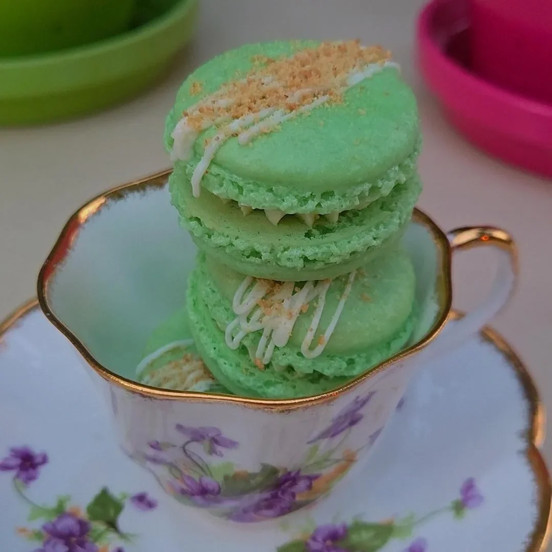Key Lime Macarons