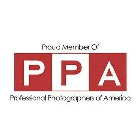 Professional Photographers of America (PPA) logo with “Proud Member Of” text