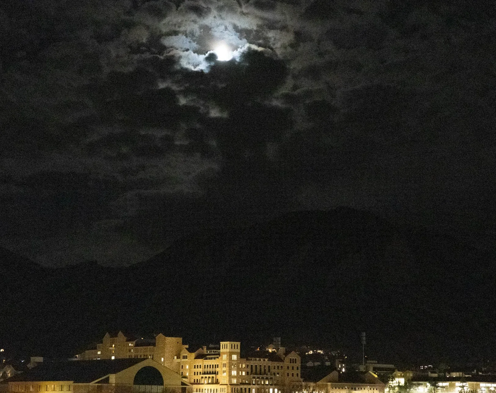 Moonlight over Boulder