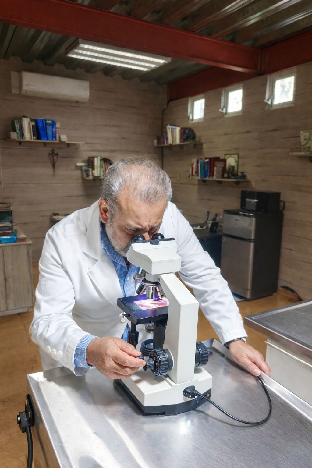 Laboratorio para perros y gatos