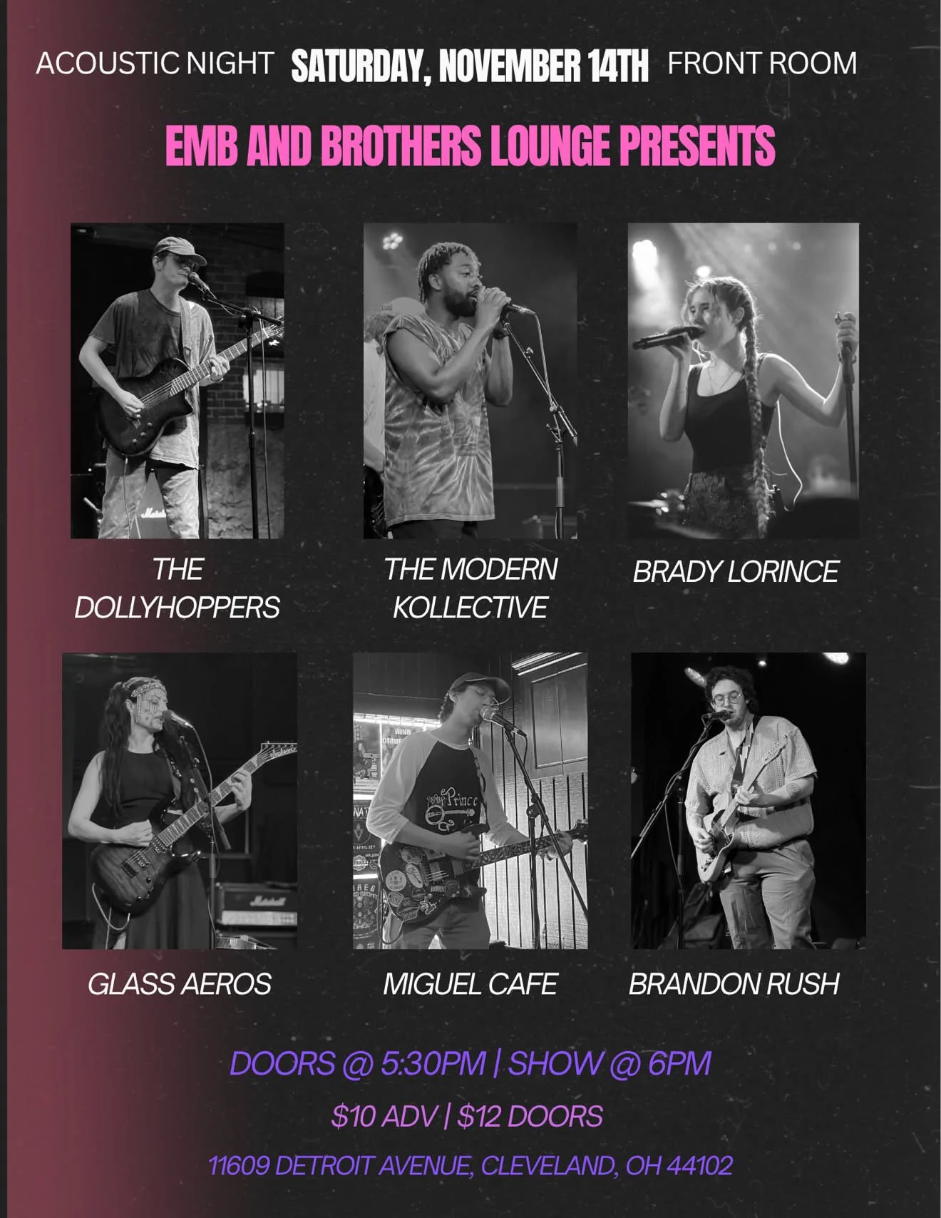 ALL ORIGINAL ACOUSTIC NIGHT!!!