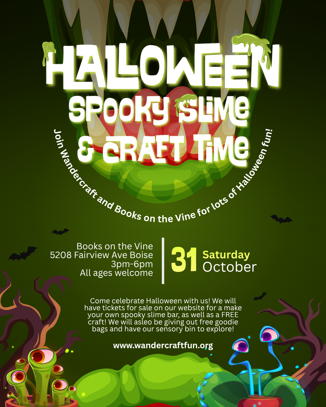 Make your own Spooky Slime