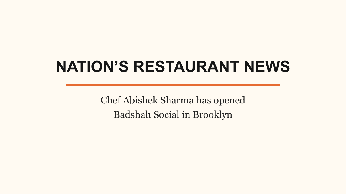 Nation’s Restaurant News