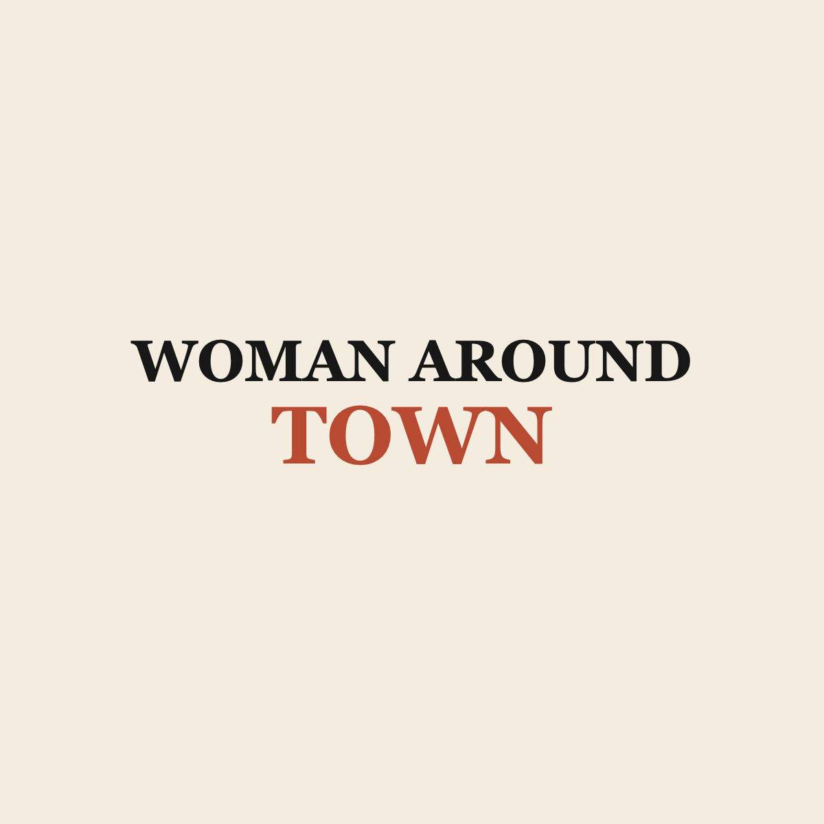 Woman Around Town