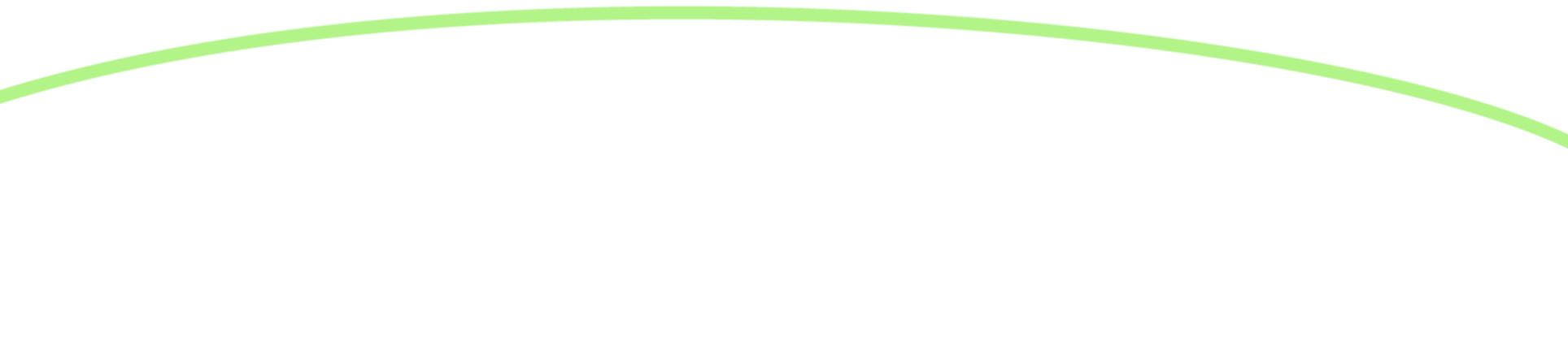 decorative green line