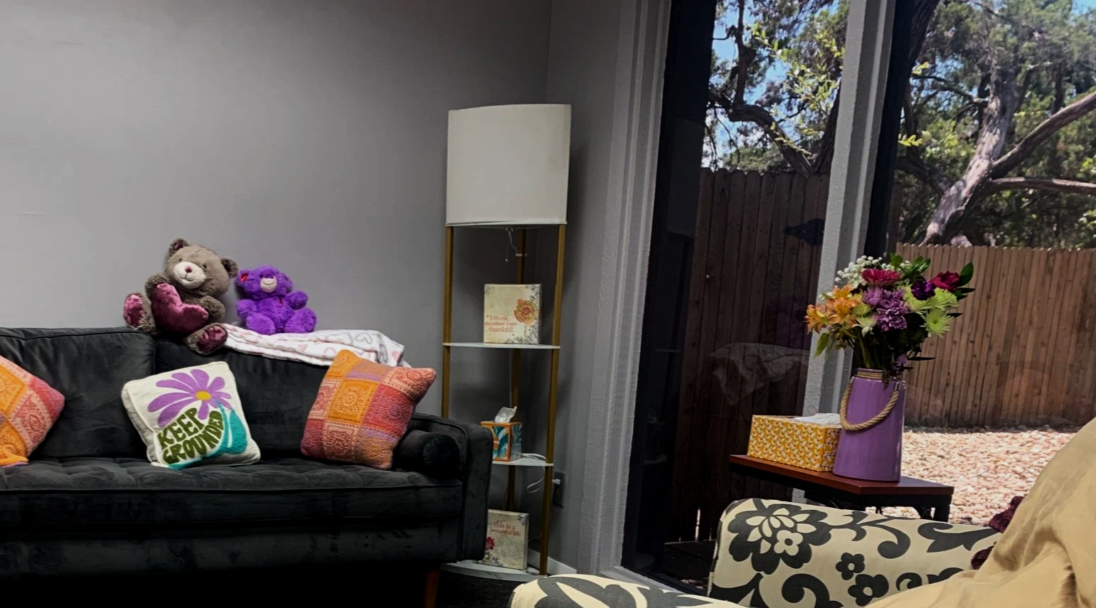 therapy counseling comfort woman owned