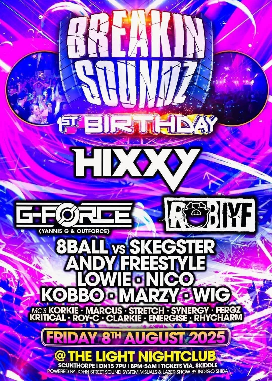 BREAKING SOUNDZ | 1ST BIRTHDAY