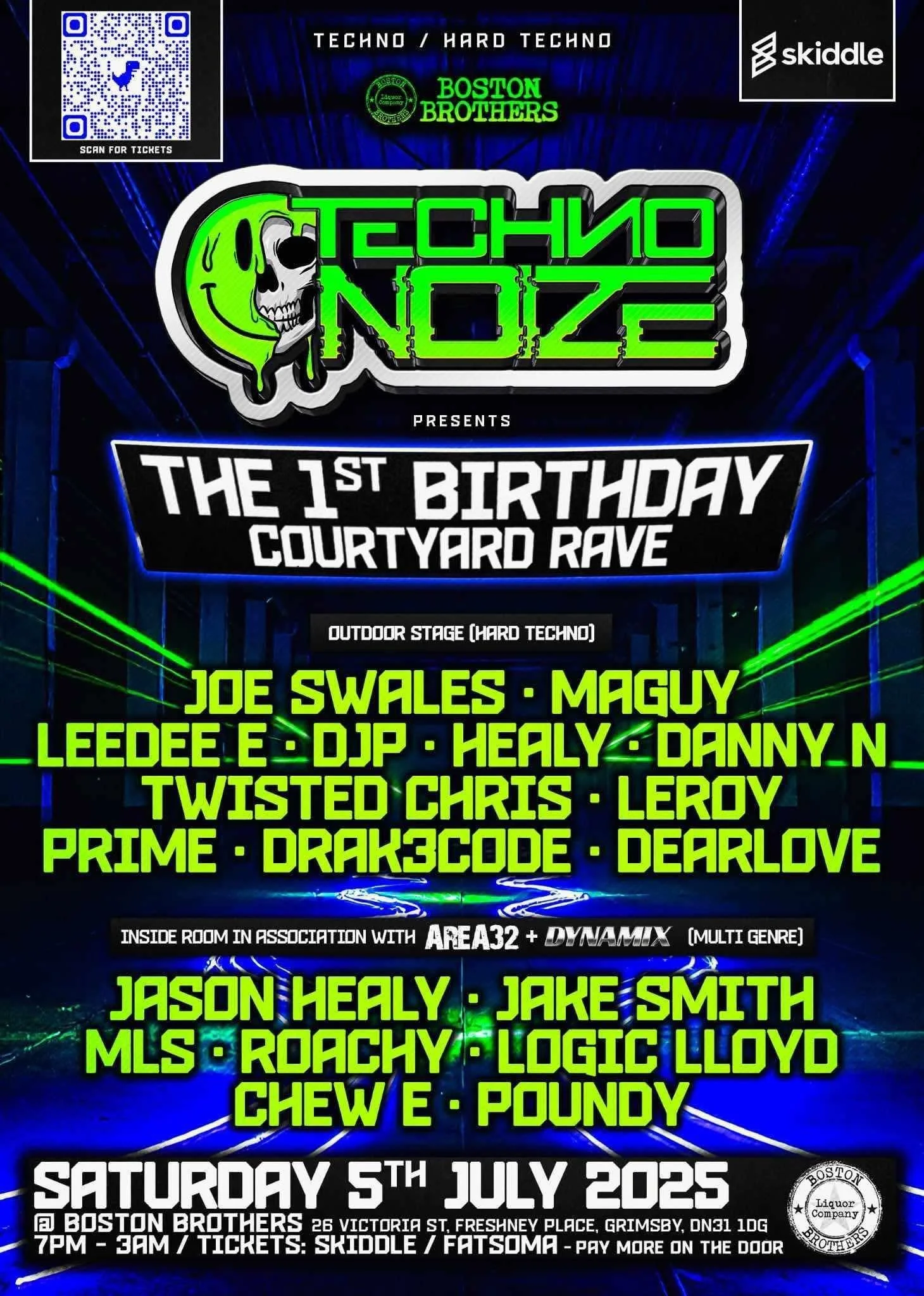 TECHNO | 1ST BIRTHDAY