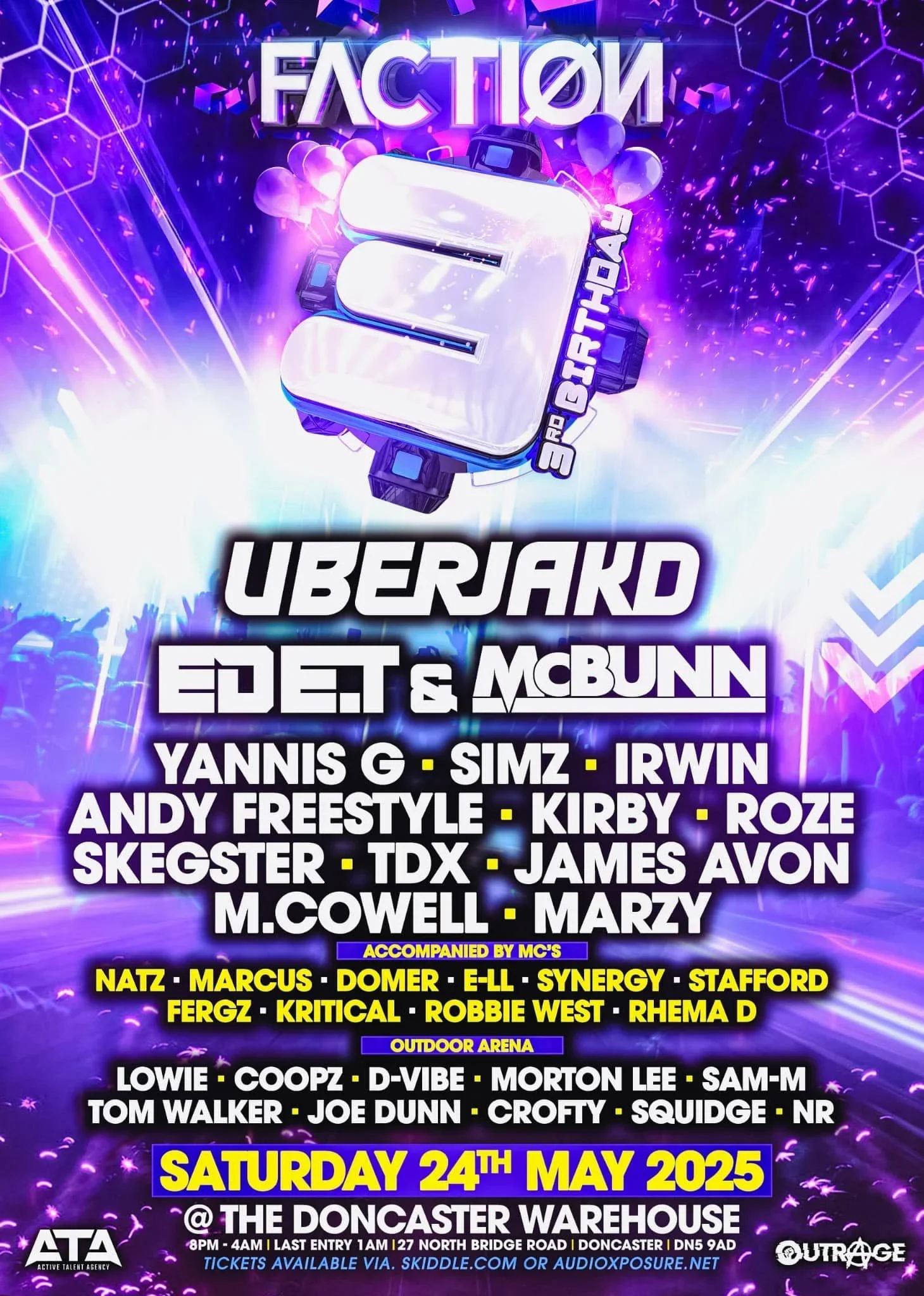 FACTION HARD | EVENTS 3RD BIRTHDAY24 May