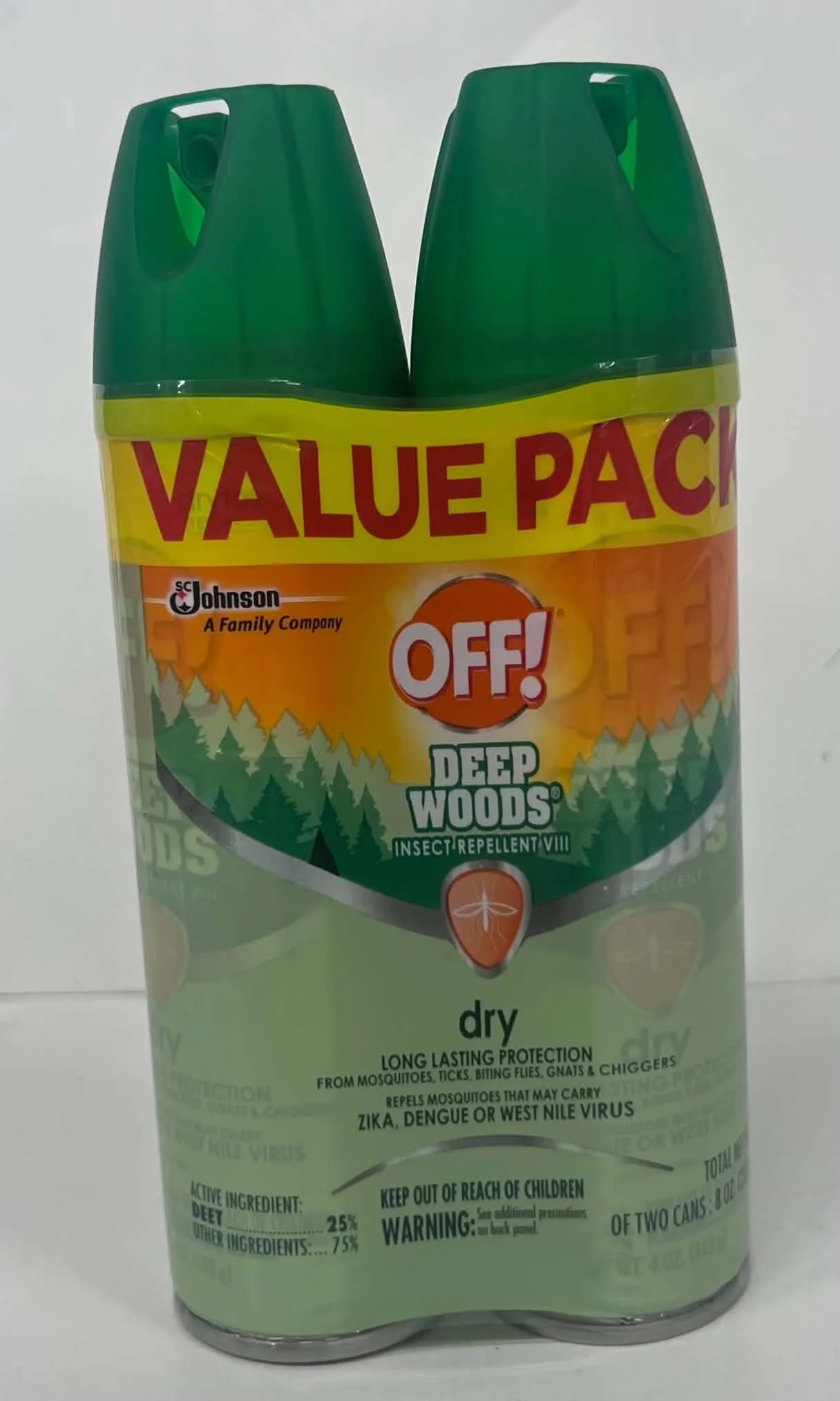 OFF! Deep Woods Insect Repellent Value Pack