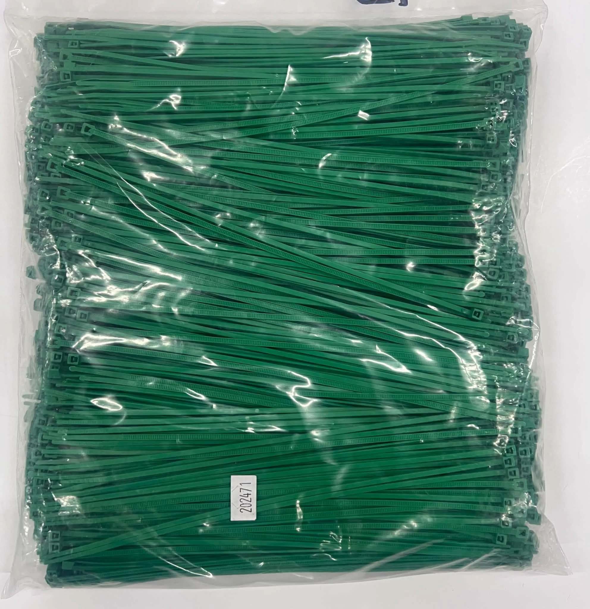 Bulk Pack of Green Cable Ties