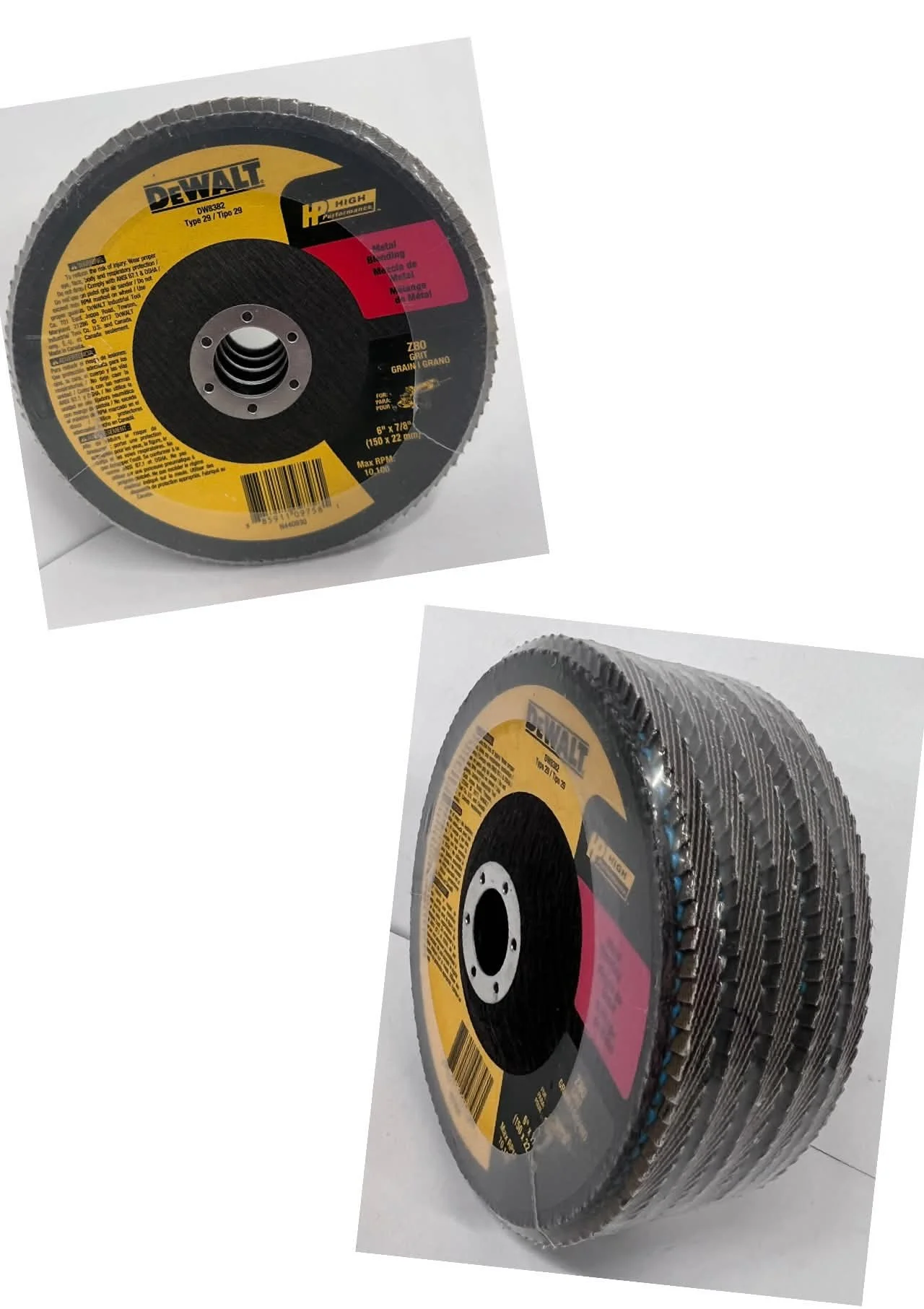 DEWALT High Performance Type 27 Cutting Wheel Pack