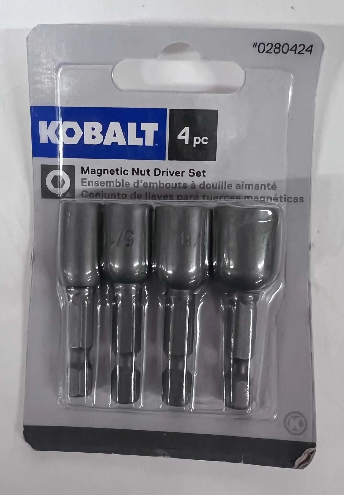 Kobalt 4-Piece Magnetic Nut Driver Set