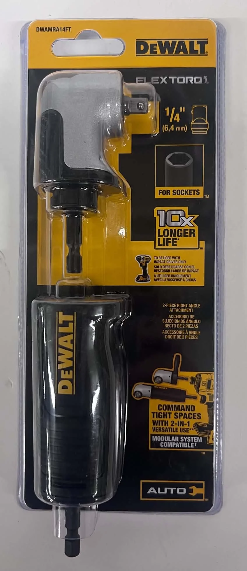 DEWALT Right Angle Impact Driver Attachment