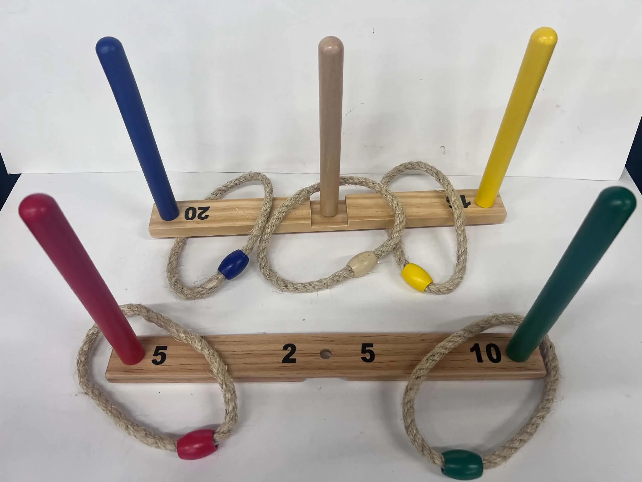 Classic Wooden Ring Toss Game