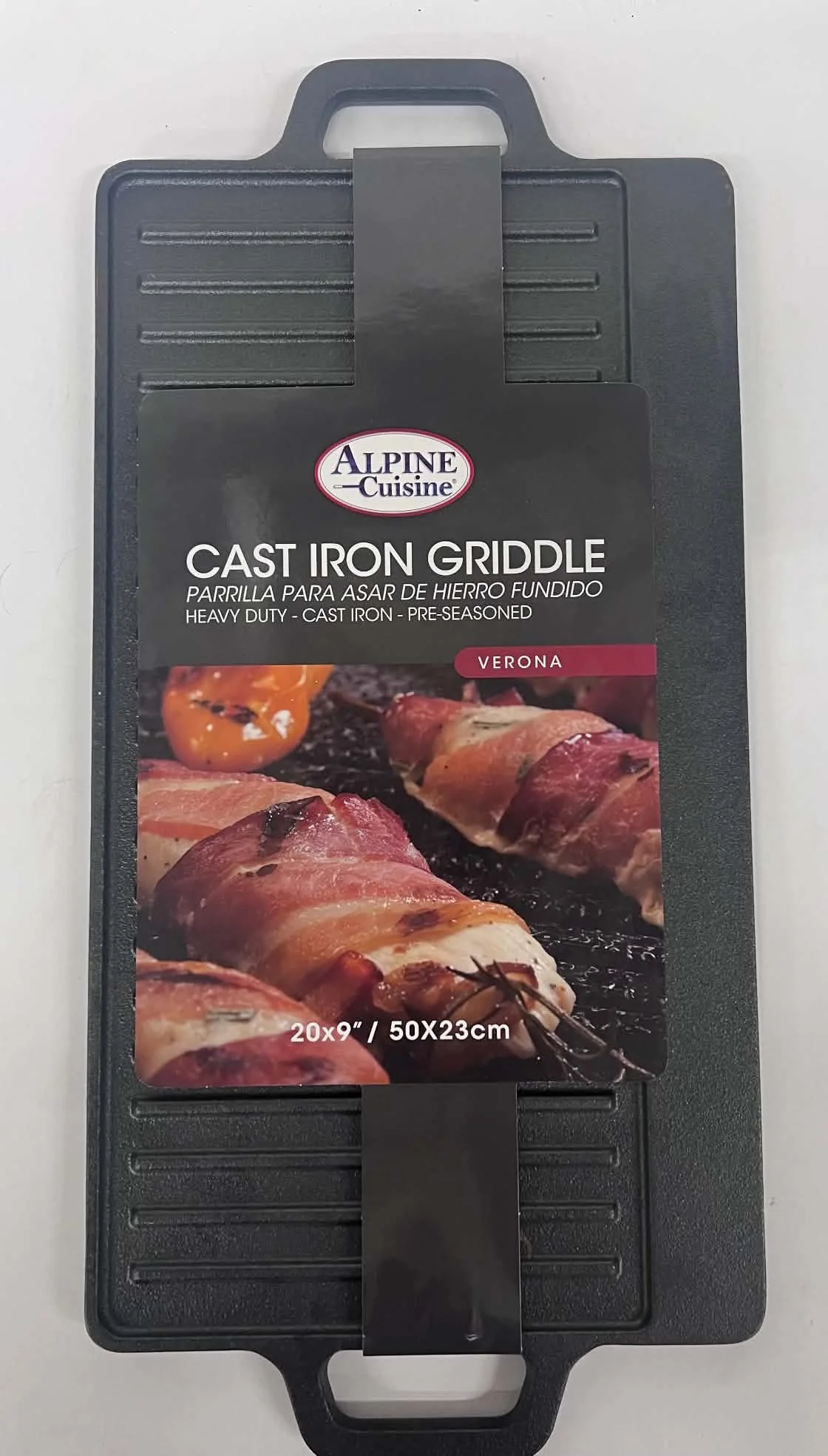 Alpine Cuisine Cast Iron Griddle