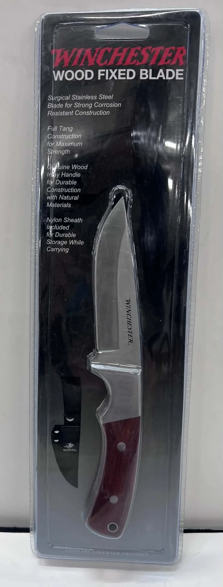 Winchester Wood Fixed Blade Knife