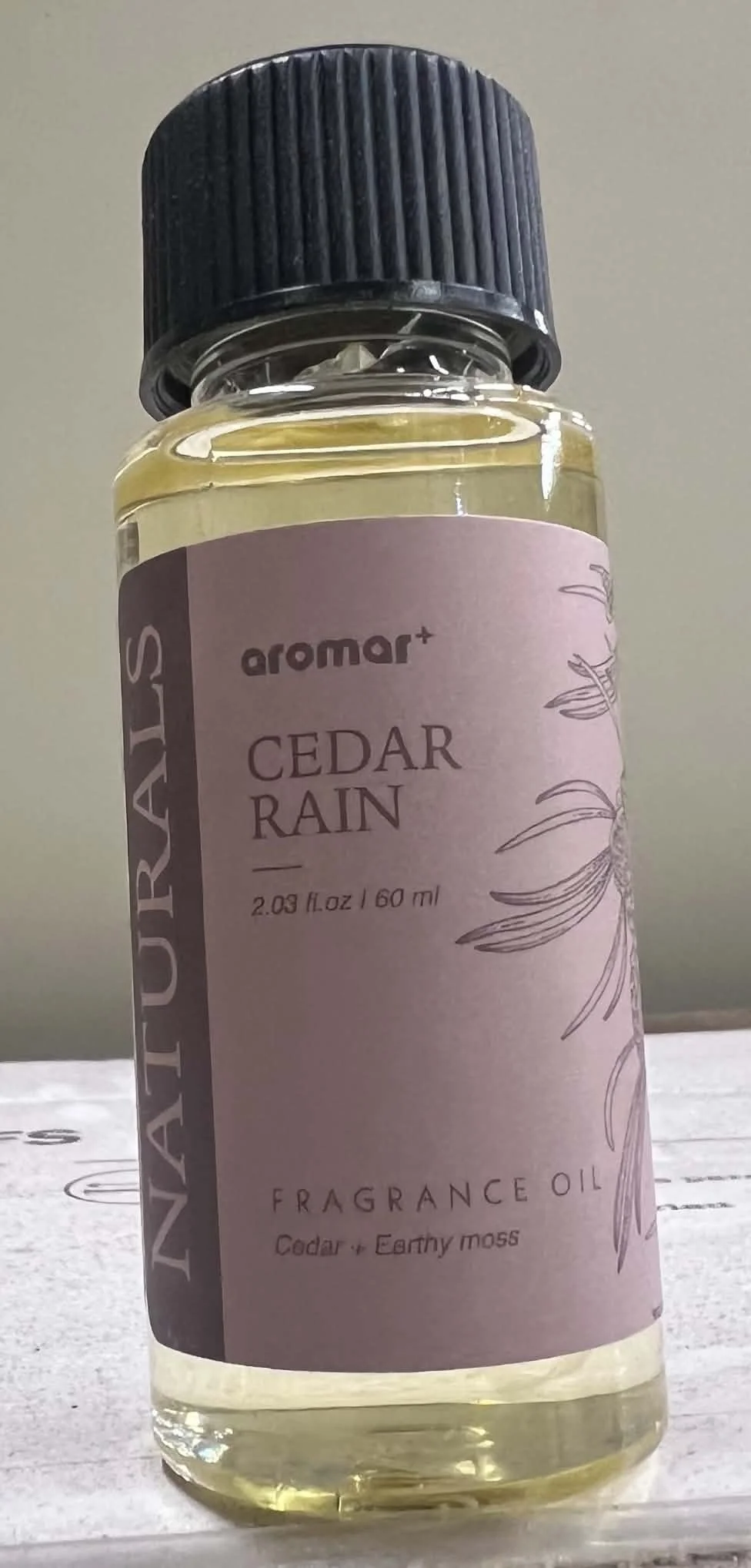 Aromar Cedar Rain Fragrance Oil - 60ml
