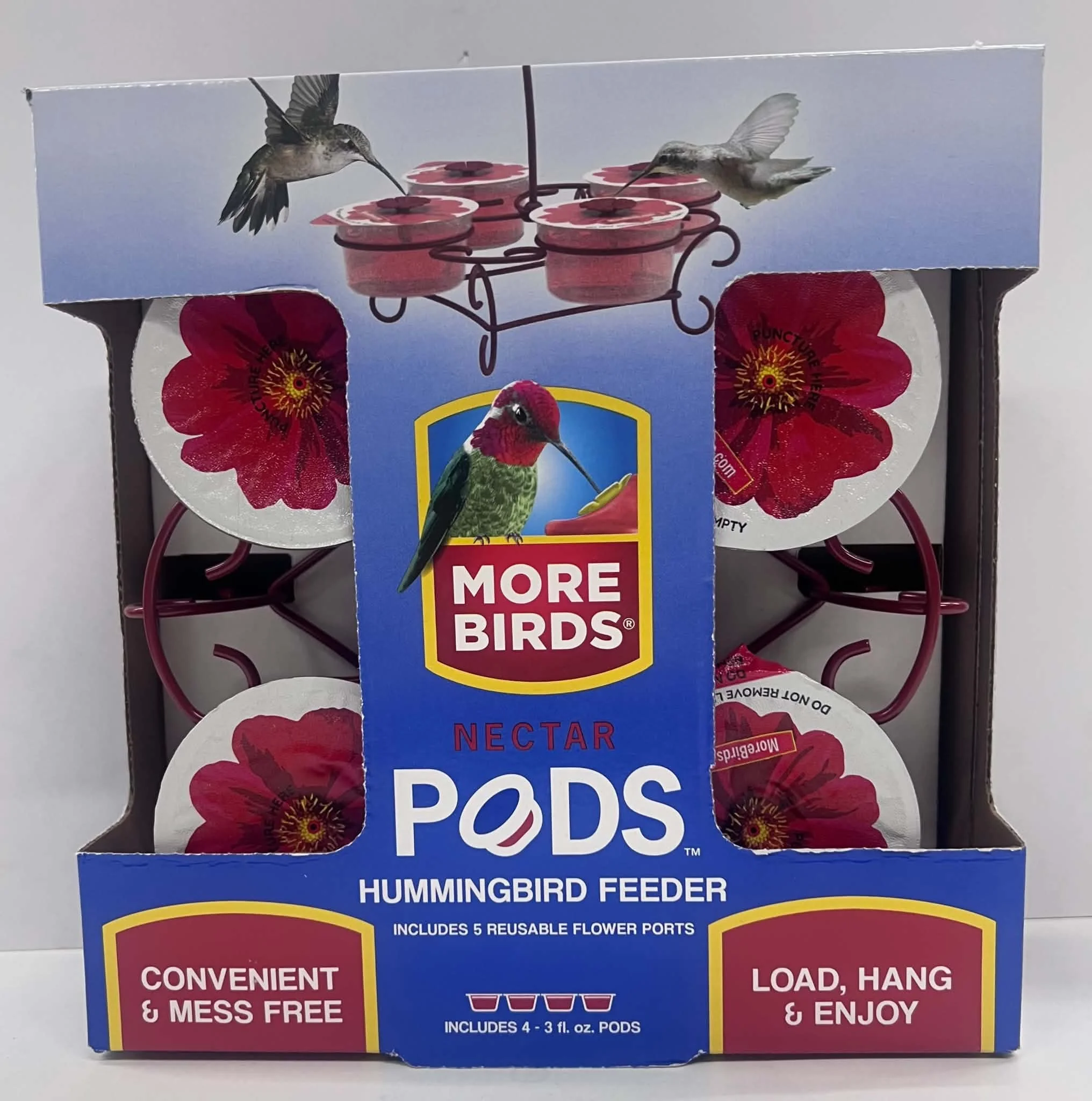 More Birds Nectar Pods Hummingbird Feeder