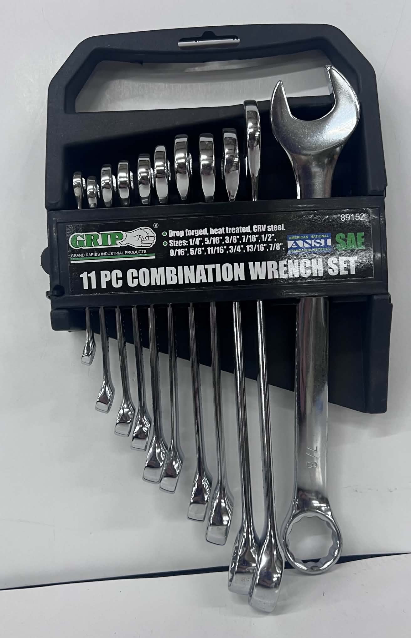 11-Piece Combination Wrench Set