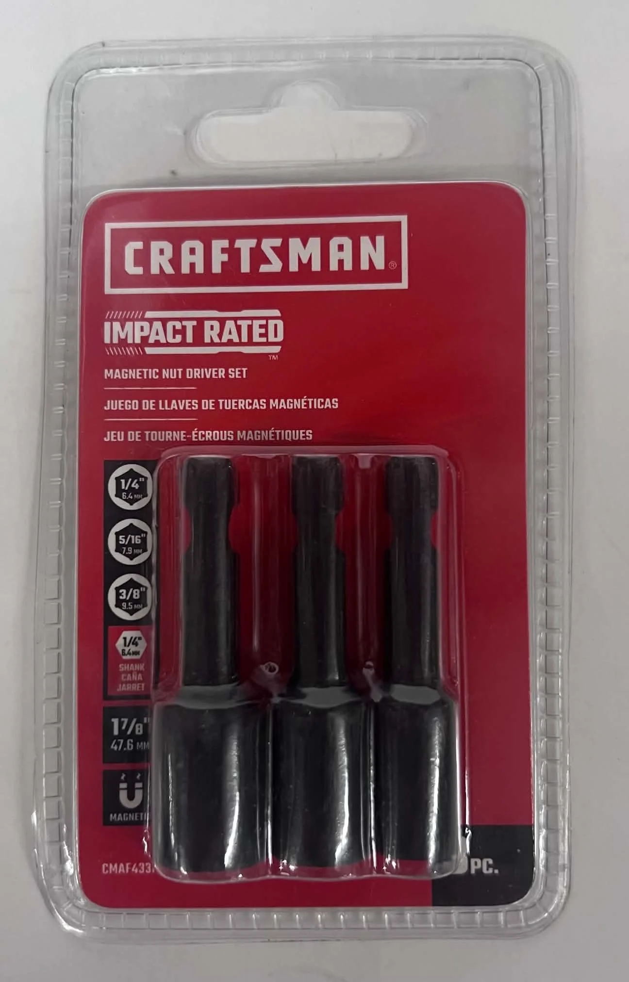 Craftsman Magnetic Nut Driver Set - Impact Rated