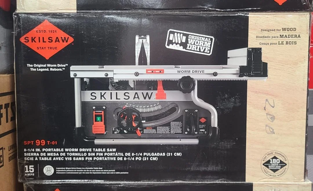 SKILSAW 8-1/4" Portable Worm Drive Table Saw