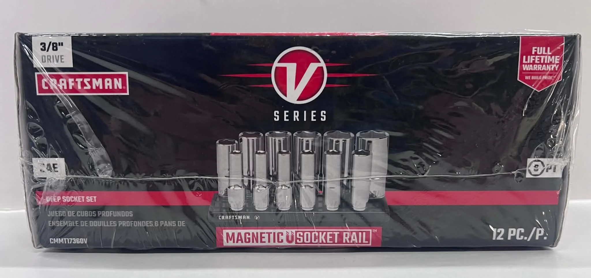 Craftsman V-Series 12-Piece Deep Socket Set