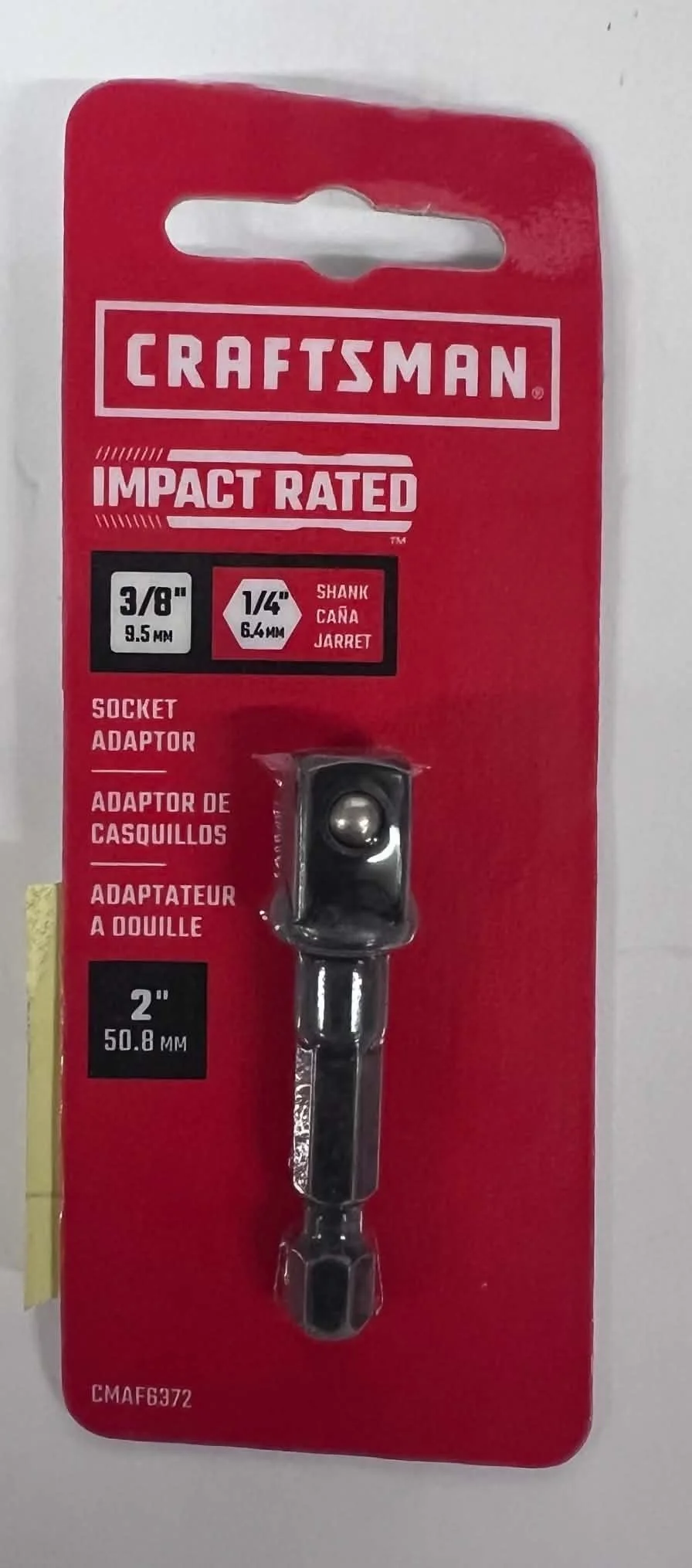 Craftsman Impact Rated Socket Adapter