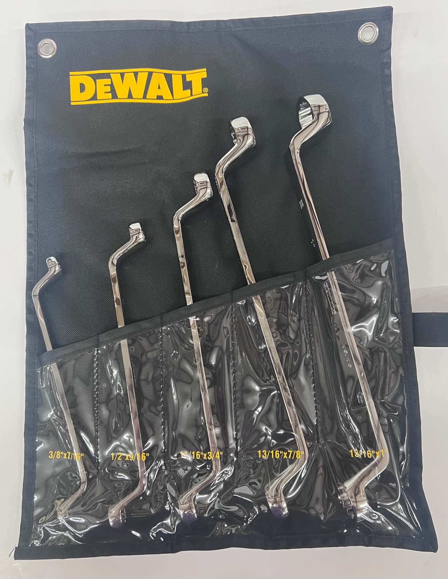 DEWALT 6-Piece SAE Double Box End Wrench Set